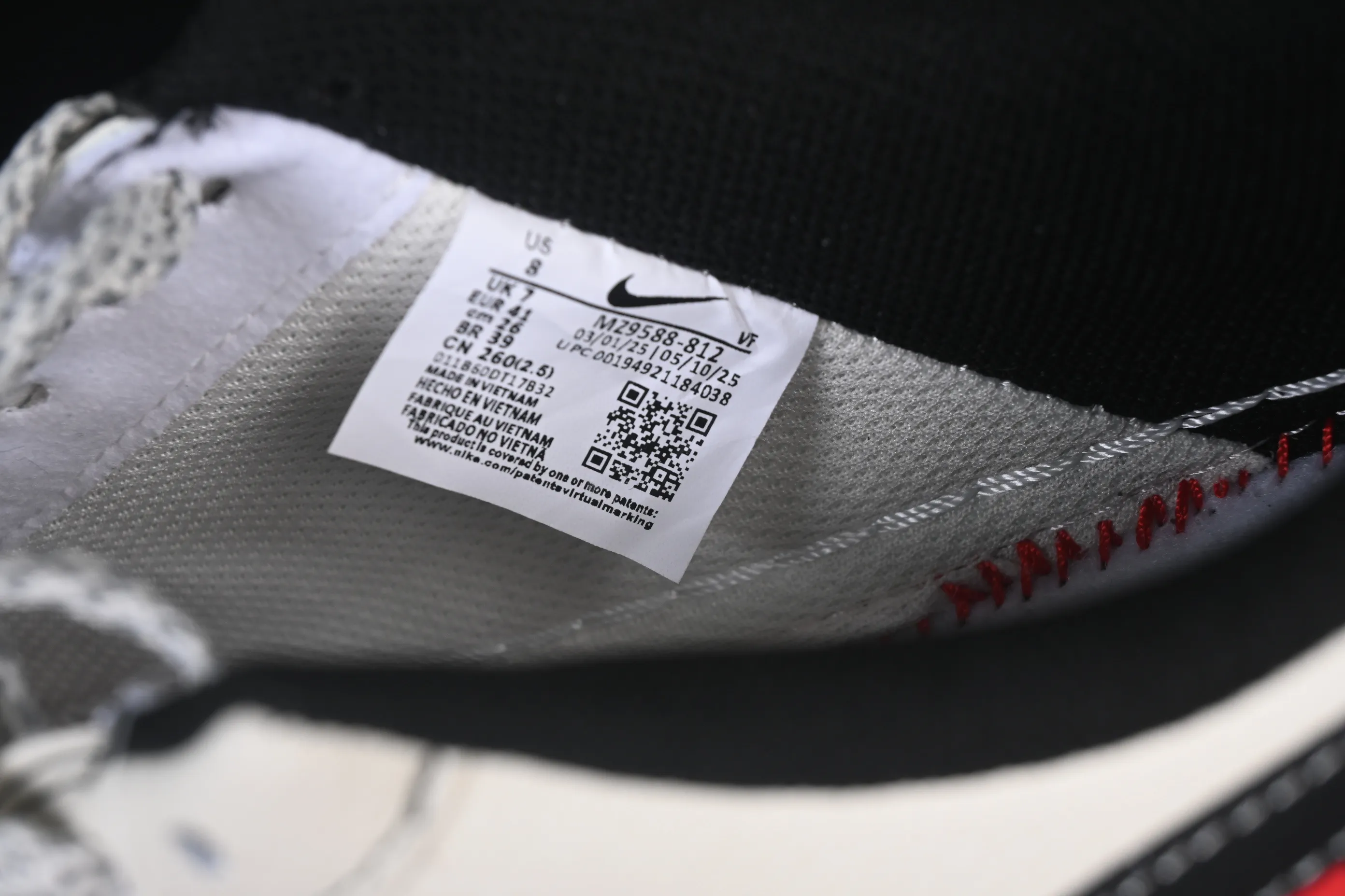 All categories Nk Air Force 1 Air Force series Nk Air Force 1 Low Air Force low top Nike Air Force 1'07 Low LV co-branded printed beige black and red Air Force 1 low-top casual sneakers MZ9588-812